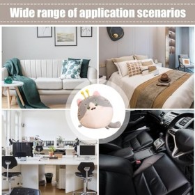 Oreiller en peluche de chat, animal en peluche de chat dabeille en peluche vive, cadeaux de dessin animé, jouets de poupée, 