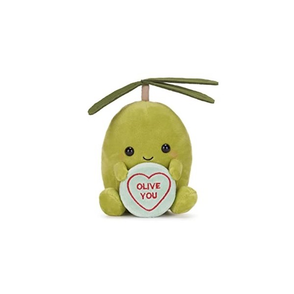 Swizzels Ollie Olive You 38013 Peluche cœurs 18 cm