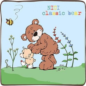 NICI- Bären Doudou-Peluche Abeille 17cm, 44481