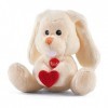 Trudi Peluche mini lapin Virgile avec cœur 51329