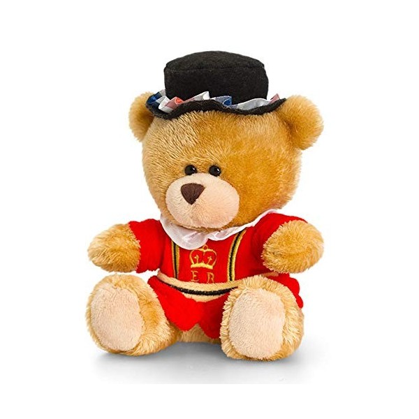 Keel Toys Pippin Beefeater Ours 14 cm – Image à titre dillustration uniquement