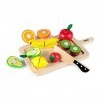 Tidlo Wooden Cutting Fruits Set