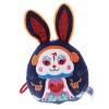 VICASKY Lapin Ornement 2023 Zodiaque Lapin Poupée en Peluche Lapin Poupée Chanceux en Peluche Lapin Suspendu Chinois Nouvel a