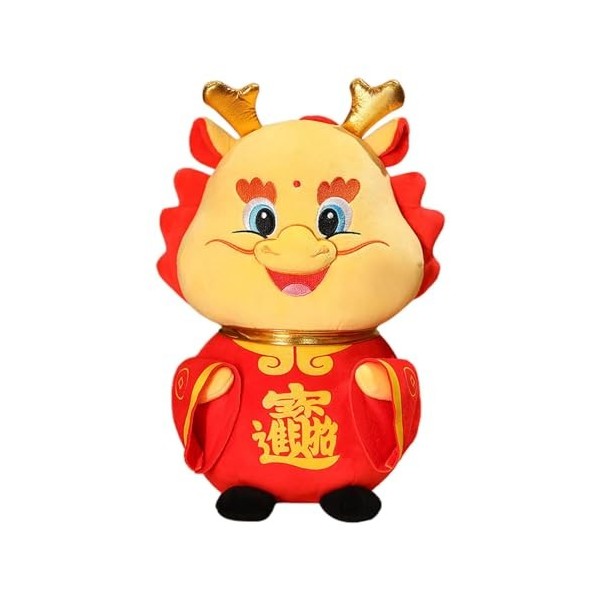 Animal en peluche mascotte dragon 2024 | Pendentif mascotte en peluche,  animaux en peluche, jouets,Poupée du nouvel an, Drago