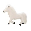 Jouet en peluche cheval, animaux en peluche avec yeux 3D, jouet cheval en peluche avec queue de cheval moelleuse, cadeaux cré