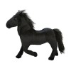 Jouet en peluche cheval, animaux en peluche avec yeux 3D, jouet cheval en peluche avec queue de cheval moelleuse, cadeaux cré