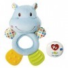 VTech - Croc Hippo Bleu, Peluche Bébé Interactive et Apaisante, Éveil Musical, Jouet de Dentition, Cadeau de Naissance - Con