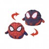 Disney - Spiderman, Spidey & Miles, réversible, 8cm, Peluche, à partir de 0 Mois
