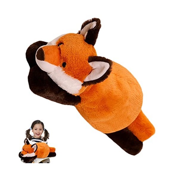 LINGJIONG Animal en Peluche lesté, Animaux en Peluche lestés par lanxiété pour Renard Crocodile Paresseux Stuffed, Cadeaux d