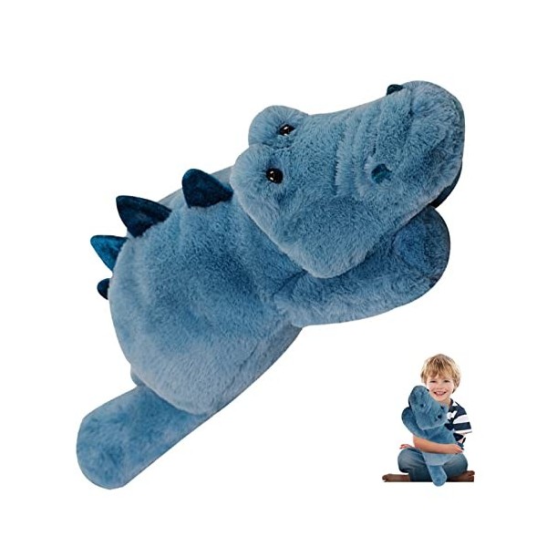 LINGJIONG Animal en Peluche lesté, Animaux en Peluche lestés par lanxiété pour Renard Crocodile Paresseux Stuffed, Cadeaux d