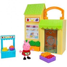 Peppa Wutz Peppa PEP0730 Kit de Jeu pour Enfant à partir de 2 Ans avec Panier Fruits et légumes
