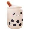 Bubble Tea Jouet en Peluche,Oreiller en Peluche de thé à Bulles,Coussin décoratif en Peluche, Mignon Peluche Poupée Souple Jo