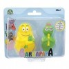 Giochi Preziosi Barbapapà - Barbazò et Barbalalla - Lot de 2 Mini Personnages - Série 1 - Tous à Collectionner - pour Enfants