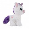 NICI Cuddly Toy Glubschis Unicorn Lilaluna 17 cm White Standing – Sustainable Soft Plush Toy Cute Plush Toy for Cuddling and 