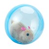 MagiDeal Balle électrique Jouets Outdoor Playset Animaux en Peluche Jouets pour garçons et Filles, Hamster Blanc