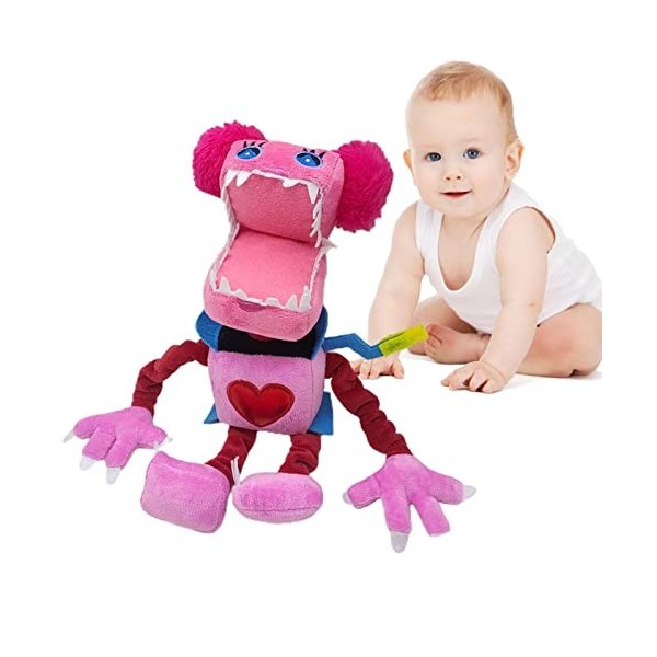 pologmase Jouet en Peluche Boxy Boo, Project Playtime Boxy Boo Jouet en Peluche, Monster Plushie, Playtime Star, Oreiller en 