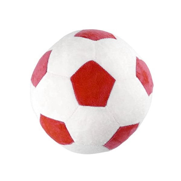 Totority Jouet De Football Ballon De Football en Peluche Jouet Balle en Peluche pour Chien Peluche De Football Balle Molle po