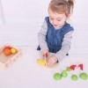 Bigjigs Toys Cageot pour Fruits à découper