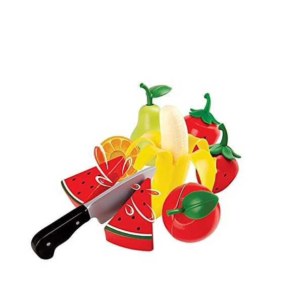 Hape- Plateau de Fruits sains, E3171, Multicolore, L:, W:, H: