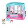 Lil Woodzeez Scoops & Sprinkles Ice Cream Shop - Ensemble de Jouets 23 pièces avec Boutique, mobilier, et Accessoires Alimen