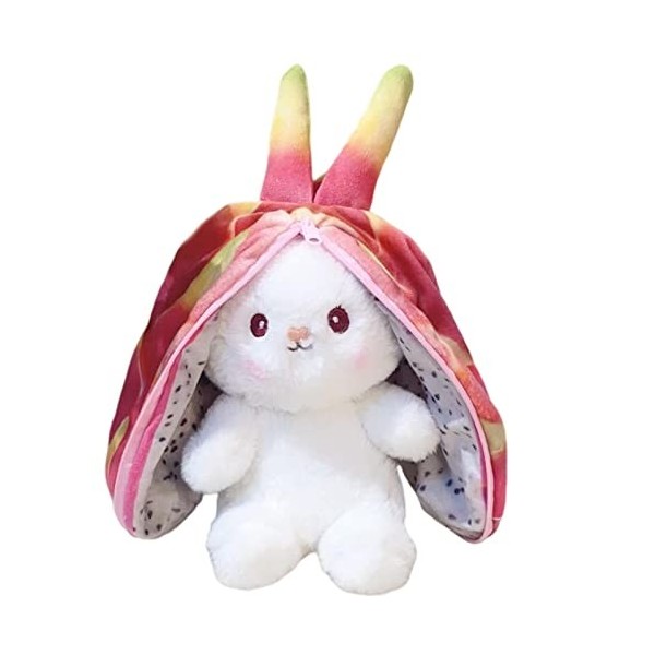 Jouets Peluche Lapin | Poupée danimal en Lapin Pâques Fruit du Dragon/Ananas/Melon deau/Kiwi | Lapin Pâques en Peluche Mign