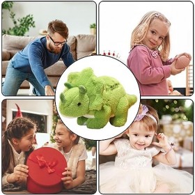 Genevieve Jouets en Dinosaure en Peluche | Jouets en Peluche pour Animaux en Peluche,Adorable Peluche Douce en Peluche pour C