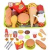 FAOKZEJouet de Cuisine pour Enfants, Kids Jouet Aliment Enfant,23 Pièces Dinette Enfant Jouet Cuisine Aliment,Jouet Aliment C