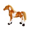Jouet en Peluche Poney Mignon Cheval rouan Roux cabré Accueil Salon Décor