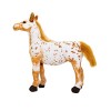 Jouet en Peluche Poney Mignon Cheval rouan Roux cabré Accueil Salon Décor