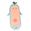 Oreiller en Peluche Fruits, Long Coussin Peluche, Doux Jouet en Peluche Aux Fruits, Mignon Coussin de Couchage Enfants, Carto