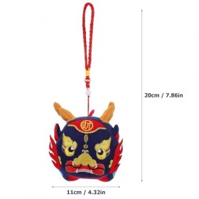 HOMSFOU Jouet en Peluche De Mascotte De Dragon : 2024 Année du Dragon Ornement du Nouvel an Chinois Dragon en Peluche Animaux