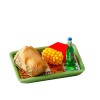 LICHENGTAI Jouets de Miniatures Alimentaires Boissons Mini Aliments, Dinette Enfant Hamburger Jouet Aliment Cuisine Jeu de Si