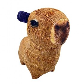 MYJIO Peluche Capybara - Peluche Capybara en Peluche Douce,Jouet en Peluche Confortable en Forme de Capybara, Cadeau pour, Fi