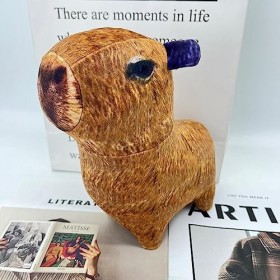 MYJIO Peluche Capybara - Peluche Capybara en Peluche Douce,Jouet en Peluche Confortable en Forme de Capybara, Cadeau pour, Fi