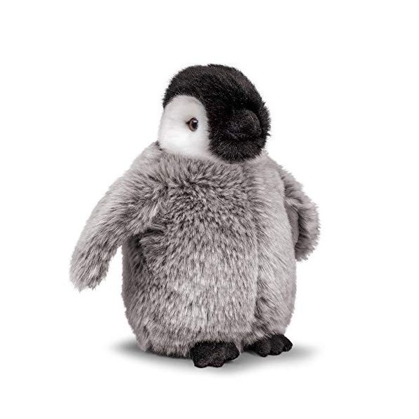 Tobar-Tobar-37241-Peluche Bébé Pingouin, Animigos World of Nature, 37241, Gris