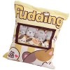 Tebinzi Mignon Snack Oreiller Animaux en Peluche, Jouets Pudding Décoratif Amovible Poupées Creative Jouet Cadeaux, Oreiller 