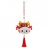 Amosfun Pendentif en Peluche De Mascotte De Dragon Pendentif en Peluche De Mascotte De Dragon 2024 Pendentif De Jouet danima