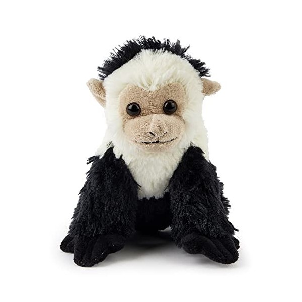 Zappi Co Peluche pour Enfants Singe capucin Jouet en Peluche 23-25 cm Collection danimaux Safari Peluche Nouveau Né Enfant