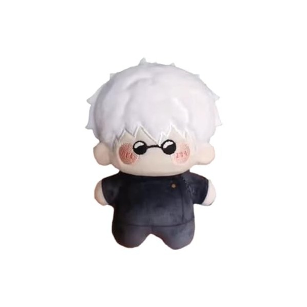 MYJIO 1/4 pcs en Peluche, Mini poupée en Peluche Satoru Gojo, Jouets en Peluche de Dessin animé Geto Suguru, Figurine en Pelu