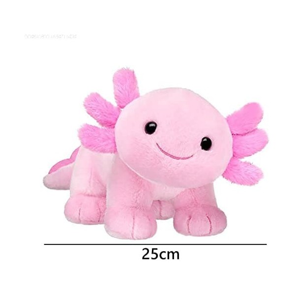 Poupée en peluche Axolotl de personnage de dessin animé - Cadeau de collection pour les fans 3 