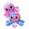 G-LovelyS Poulpe Peluche Reversible Octopus Peluche, Pieuvre Tournante, Pieuvre en Peluche, Pieuvre en Peluche, Peluche Douc