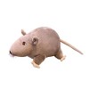 Joli jouet animal de rat en peluche, jouet en peluche interactif, poupée de souris de simulation de bande dessinée en peluche