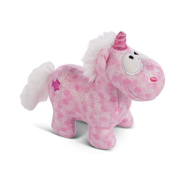 NICI Diamond Dust 13 cm – Peluche Licorne pour Filles, garçons et bébés – Jouet Animal à câliner et pour Jouer – Peluches Ani