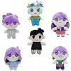 8 inch Omori Plush, Omori Kel Plush Toy, Stuffed Animal Game Omori Plushie Dolls, Cute Cartoon Anime Game Characters Merchand