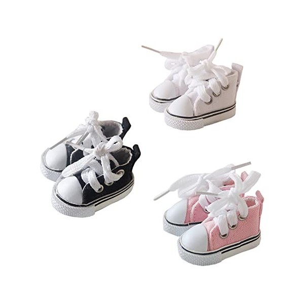 niannyyhouse Chaussures en toile 20 cm pour poupée humanoïde animaux en peluche A-2 