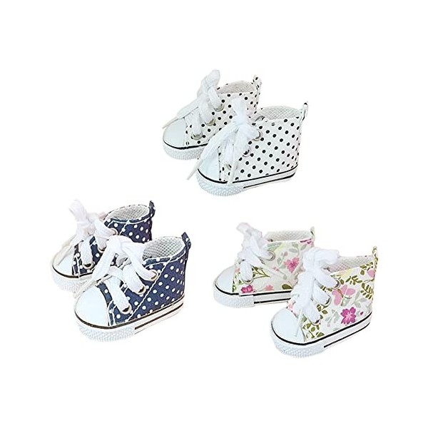 niannyyhouse Chaussures en toile 20 cm pour poupée humanoïde animaux en peluche A-2 