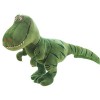 Hpory Peluche Dinosaure Geante, 40cm Jouets en Peluche Dinosaures Enfant 3D Peluche Dinosaure Vert Simulation Tyrannosaurus F