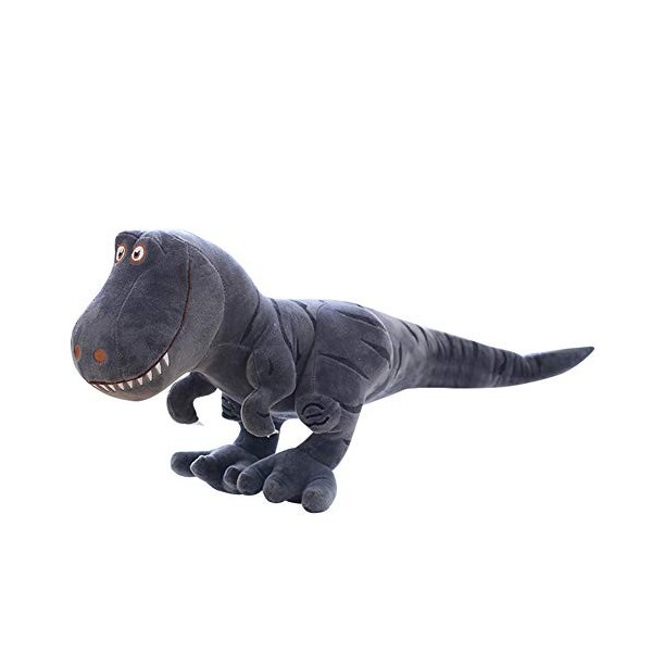 Hpory Peluche Dinosaure Geante, 40cm Jouets en Peluche Dinosaures Enfant 3D Peluche Dinosaure Vert Simulation Tyrannosaurus F