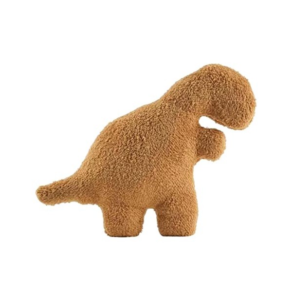 Baoblaze Dino Poulet Nugget Oreiller Jouet Poulet Nugget Peluche pour Adultes