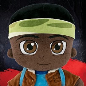 Famosa Softies, Peluche Lucas Stranger Things, Poupée Douce, 26 cm, Texture Douce et Rembourrage en Fibre 100% recyclée, Les 